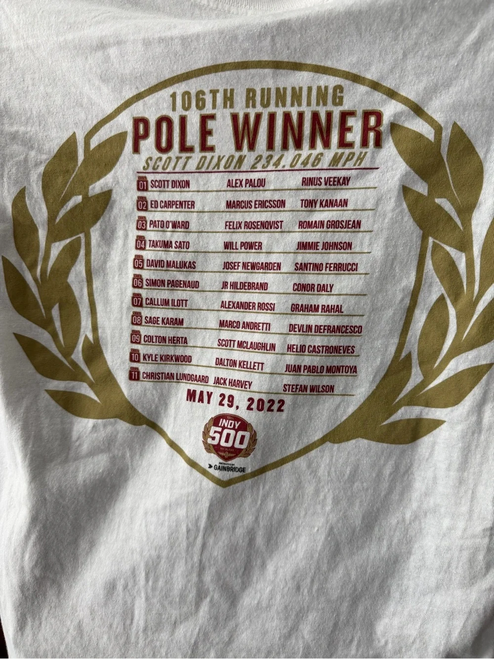 T-shirt with printed graphic